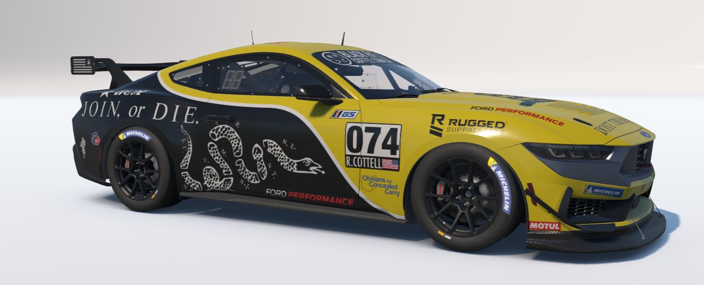 Preview of DTOM Minuiteman Ford Mustang GT4 by Robert Cottell Jr