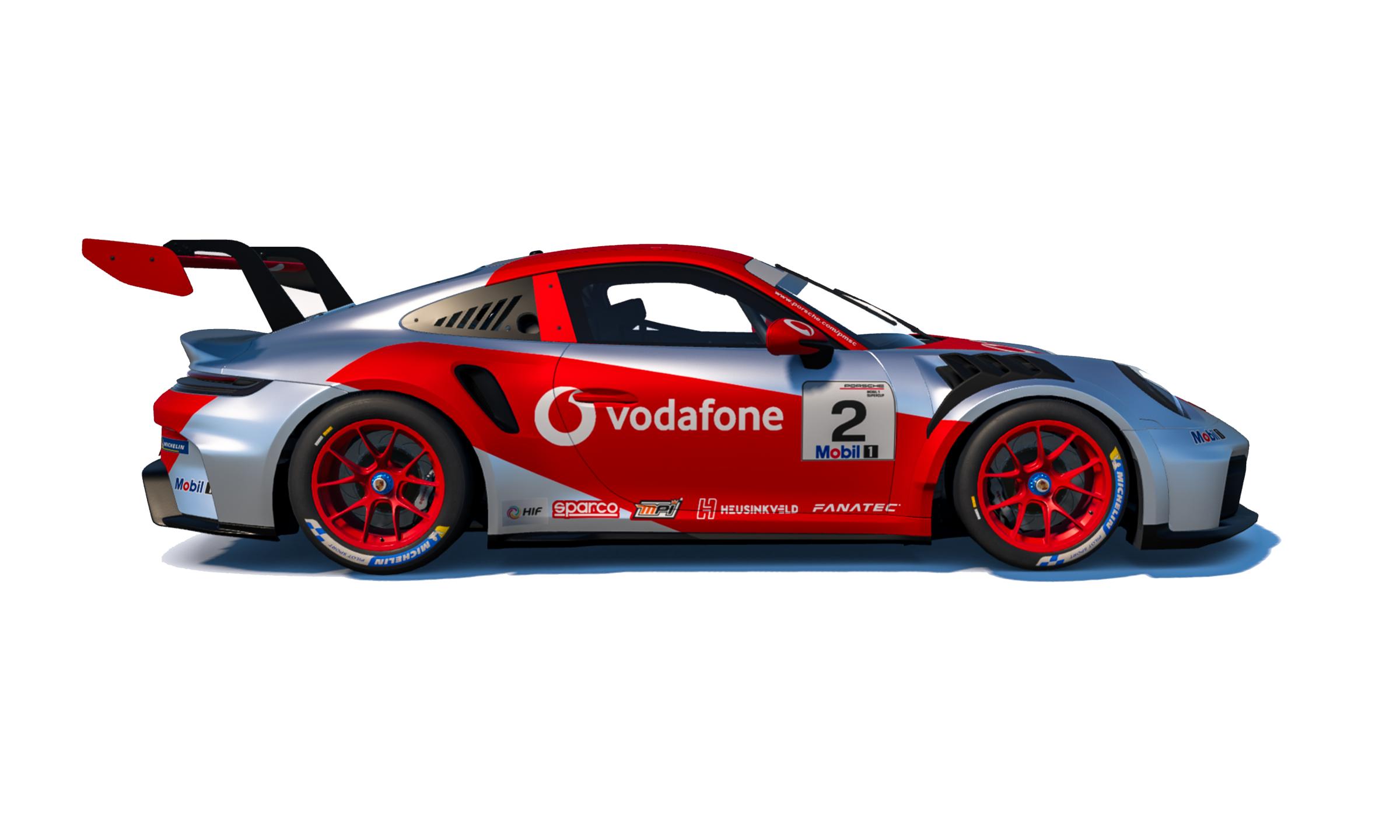 Preview of Vodafone2 Porsche 992 2 Cup v3C 2026 by Doyle Lowrance