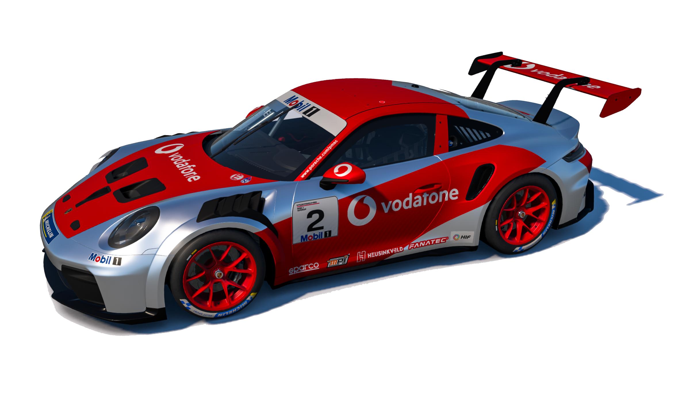 Preview of Vodafone2 Porsche 992 2 Cup v3C 2026 by Doyle Lowrance