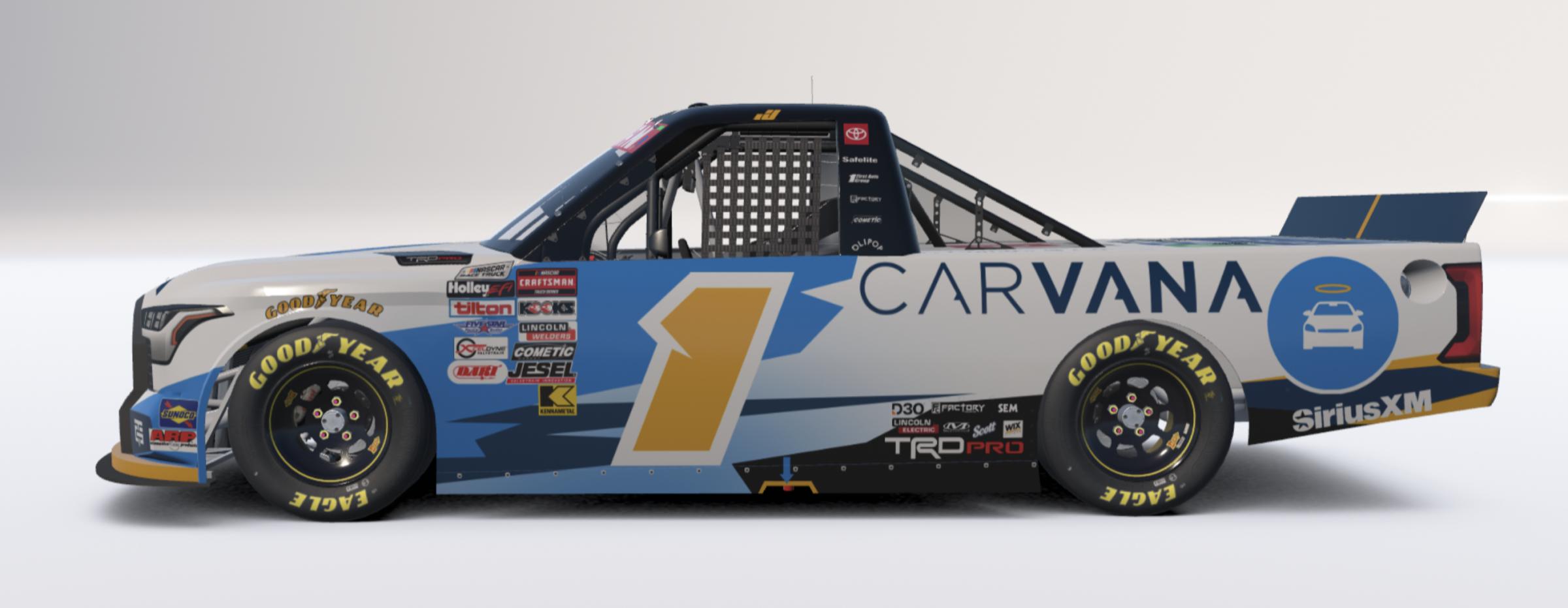 Preview of 2026 #1 Carvana Toyota Tundra - Jimmie Johnson *CONCEPT* by Sam Ballard Jr
