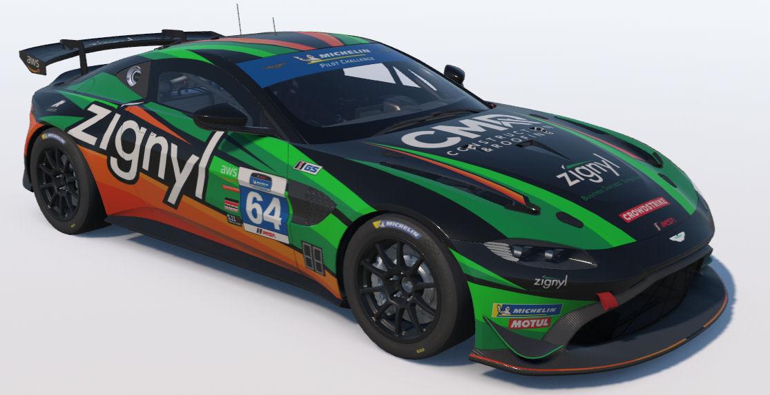 Preview of Zignyl Aston martin GT4 by Carl Heighes
