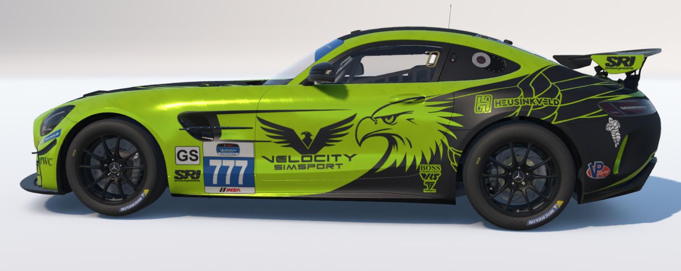 Preview of MERCEDES AMG GT4 VELOCITY SIMSPORT PAINT (READ DESCRIPTION) by Colin C.