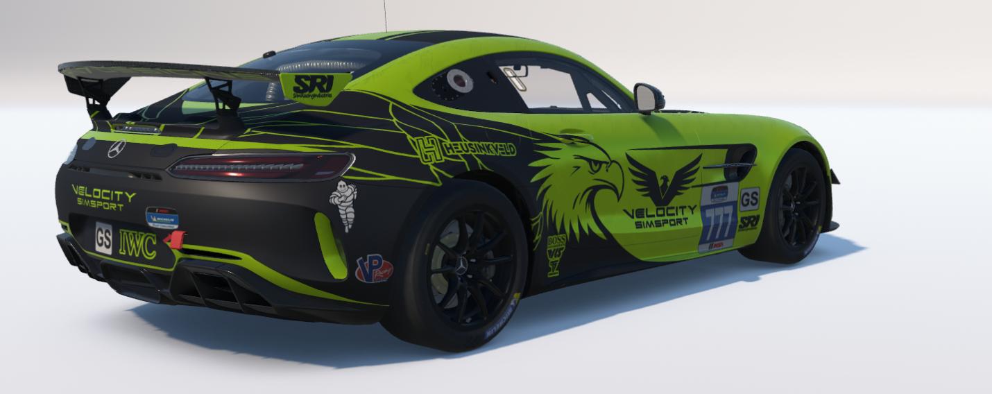 Preview of MERCEDES AMG GT4 VELOCITY SIMSPORT PAINT (READ DESCRIPTION) by Colin C.
