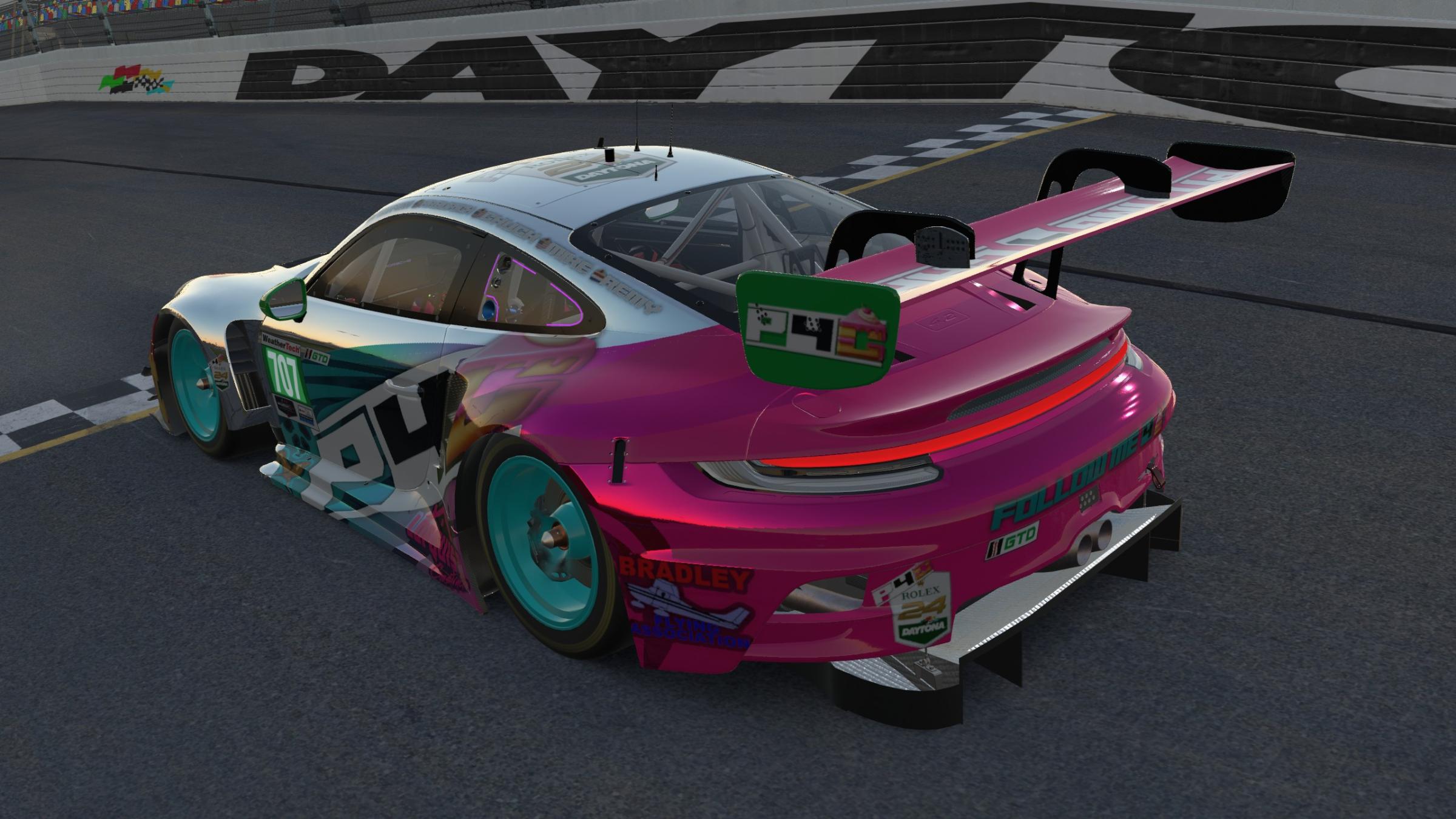 Preview of Pitting 4 Cake 24 Hours of Daytona Porsche 911 GT3 R by Mike Lofquist2