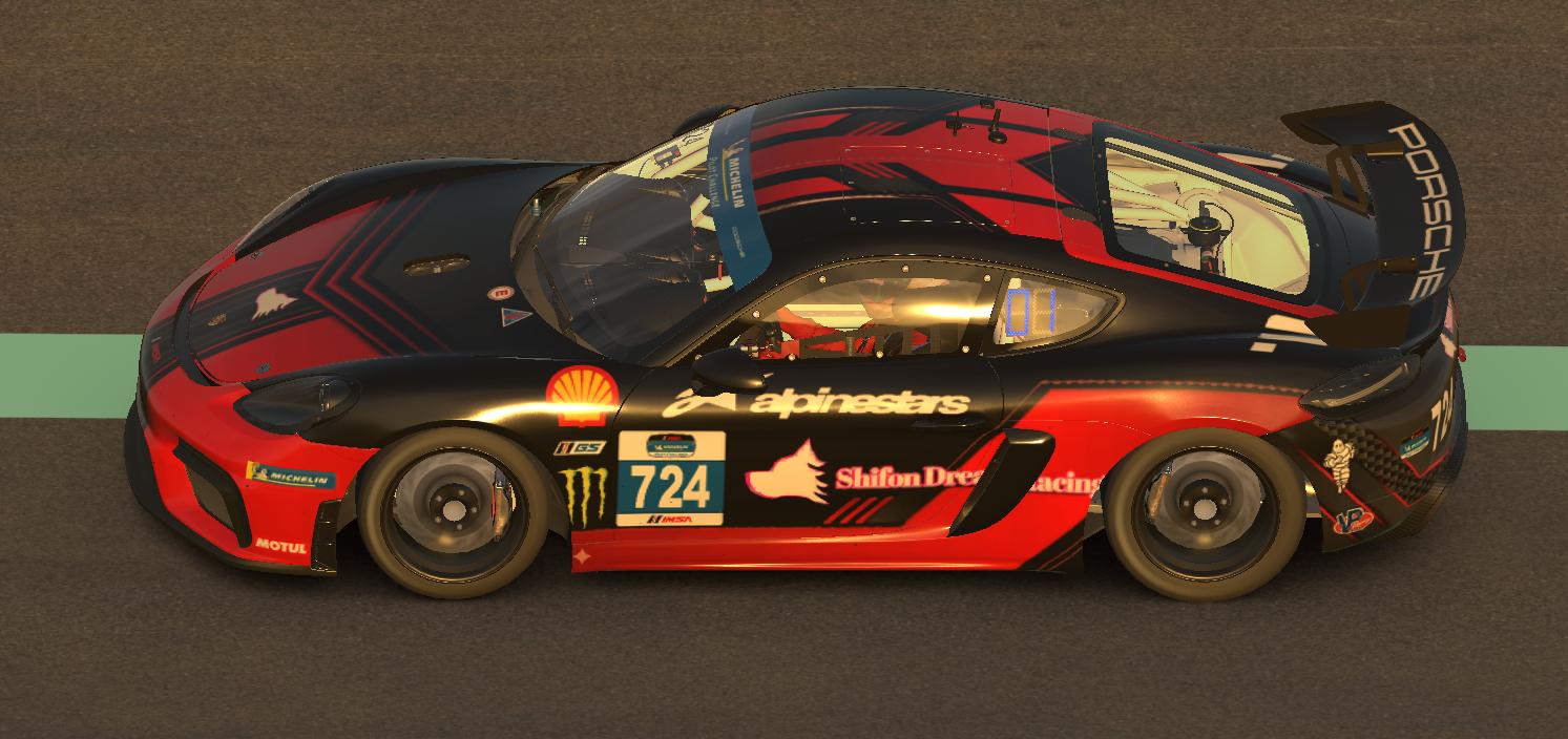 Preview of Shifon Dream Racing Porche 718 Cayman GT4 by Yuya Mawatari