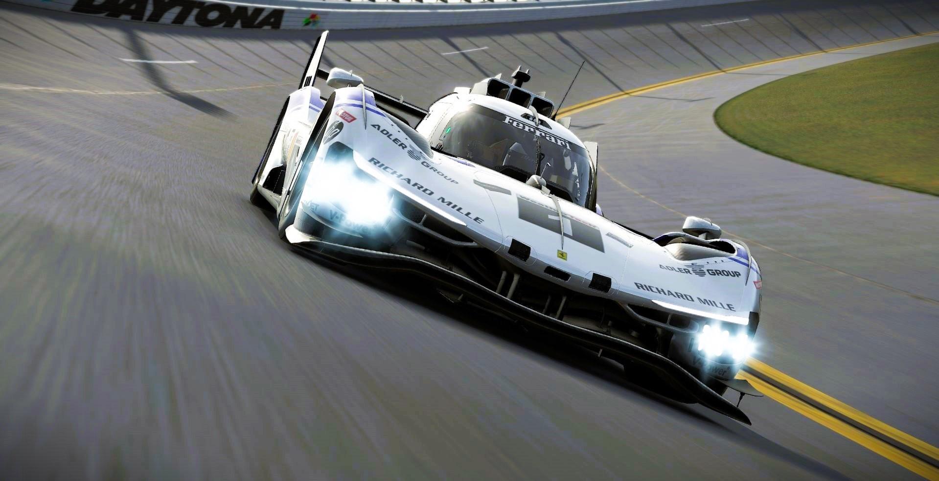 Preview of Sean Bull Design - 2026 NART Ferrari 499P IMSA Concept Livery by Samuel J Ball