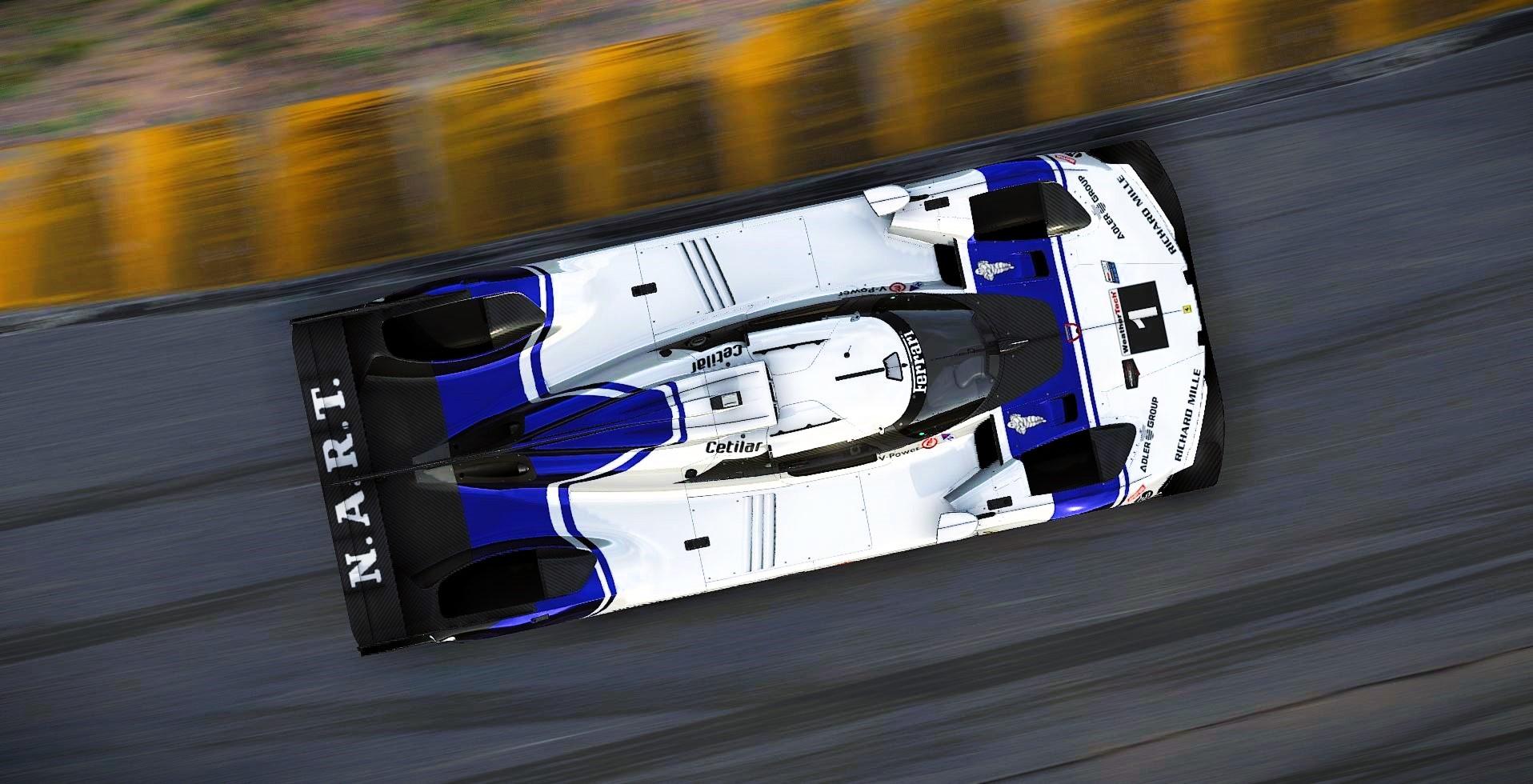 Preview of Sean Bull Design - 2026 NART Ferrari 499P IMSA Concept Livery by Samuel J Ball