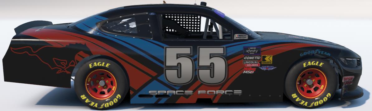 Preview of Ford Mustang Class B 2019 spaceforce001 by Cecil J.