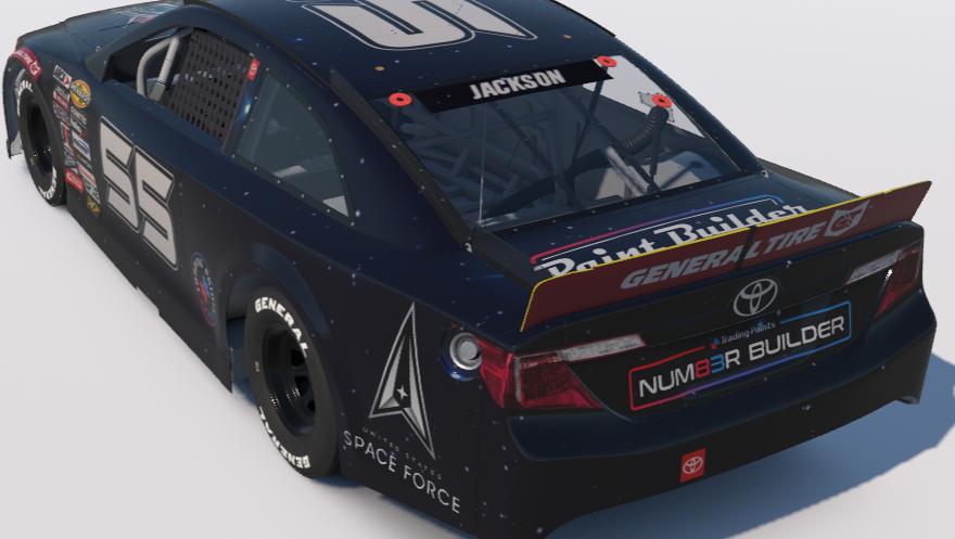 Preview of Space Force, Number Builder, Paint Builder by Cecil J.