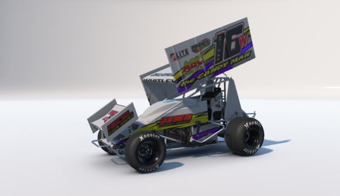 Preview of Dylan Whitley #16W IRL Replica Winged Micro by Tanner R.