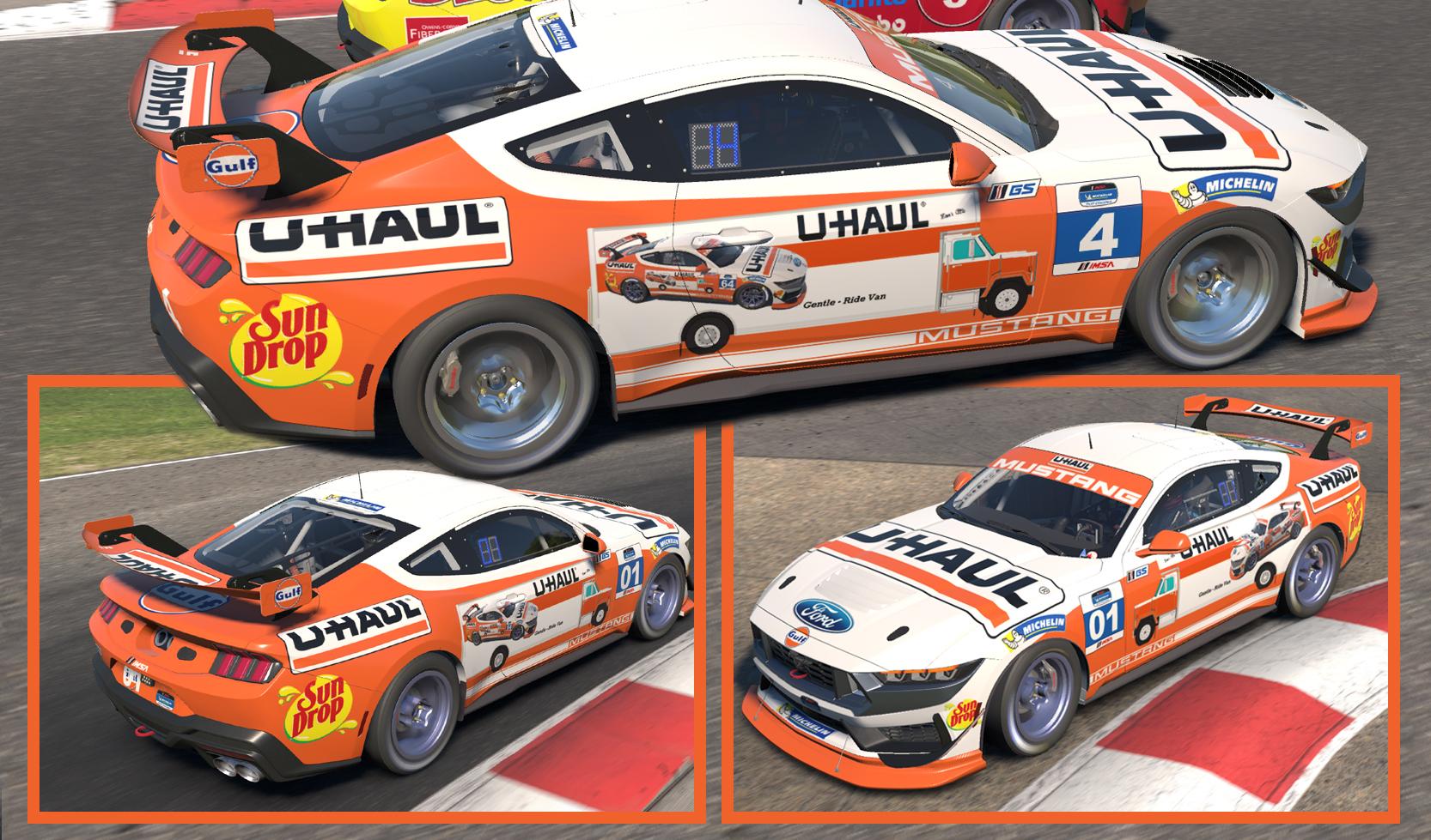 Preview of Mustang GT4 U Haul by Clyde Coman