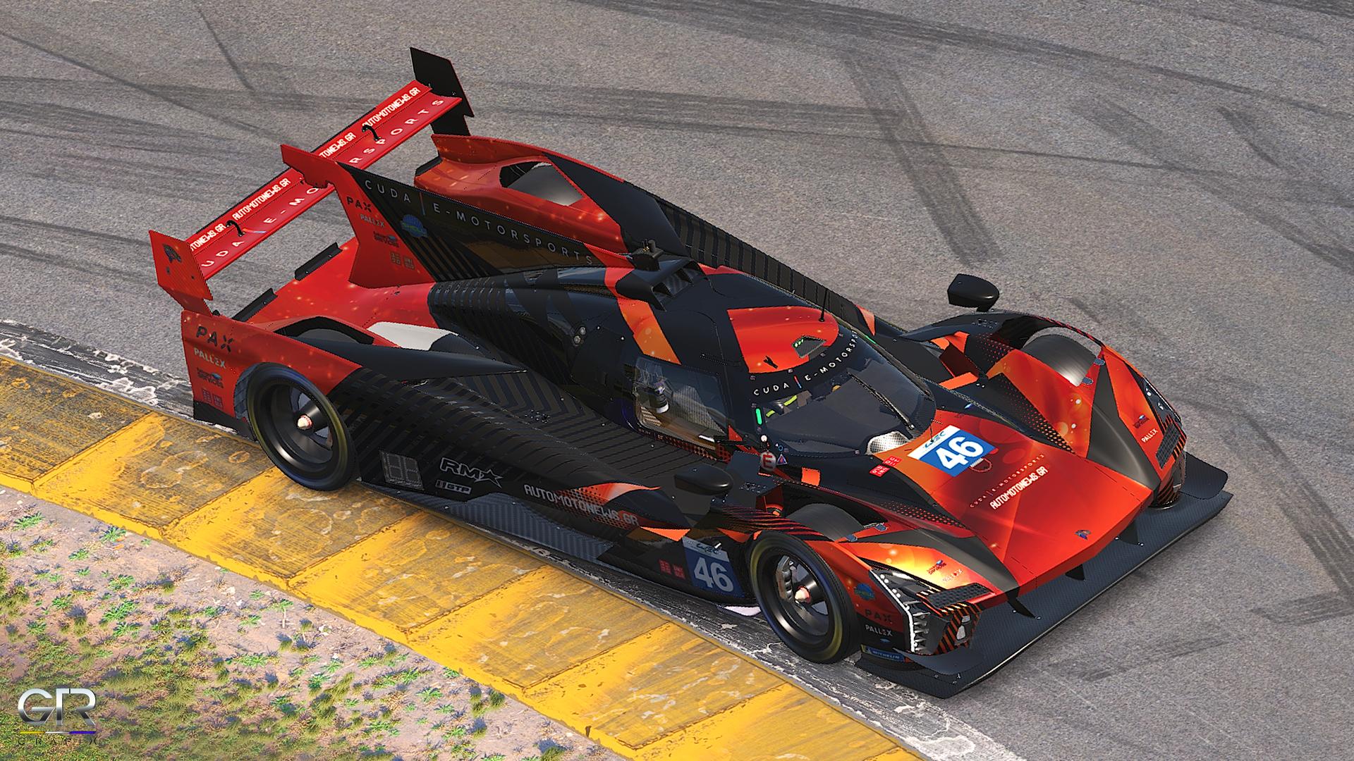 Preview of Cuda eMotorsports - 26 Daytona 24h Livery by Lewis Archer