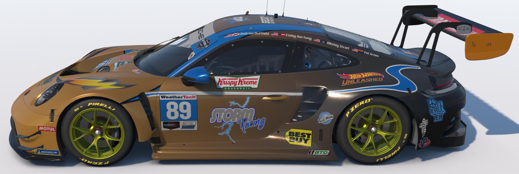 Preview of #89 STORM Racing 2026 Daytona 24 Car by Wesley Strait