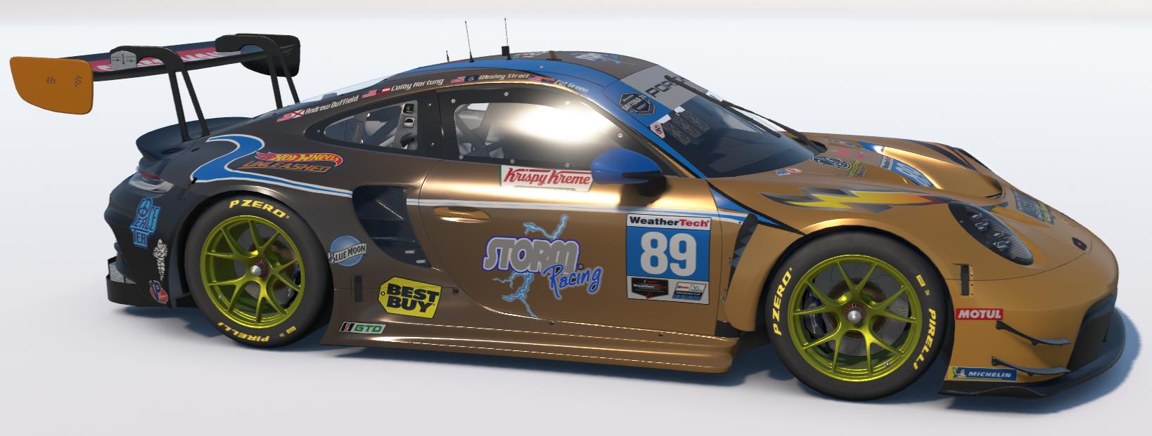 Preview of #89 STORM Racing 2026 Daytona 24 Car by Wesley Strait