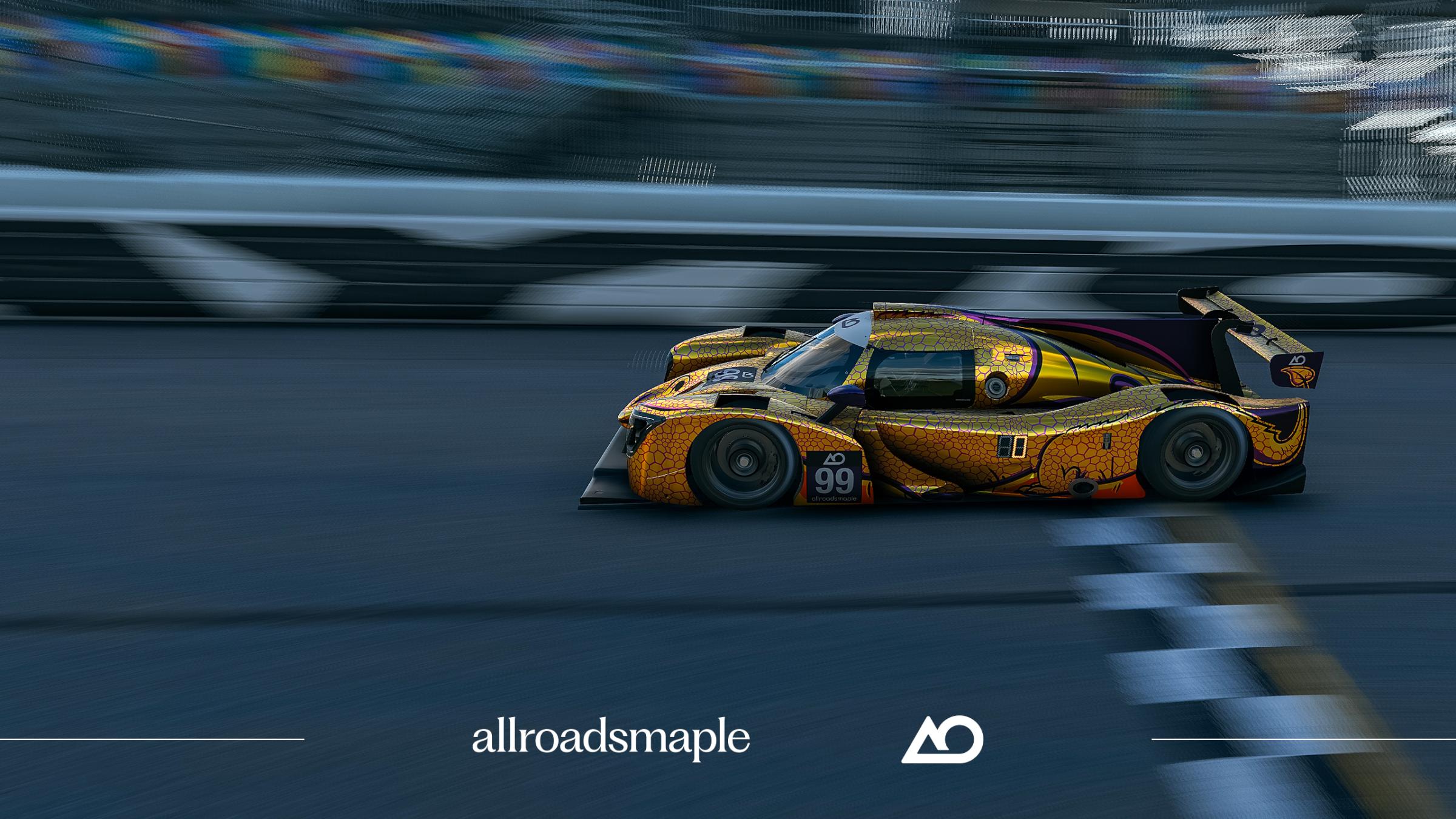 Preview of AO Racing Spike Reborn in Gold for 2026 adapted for LMP3 by Patryk A.