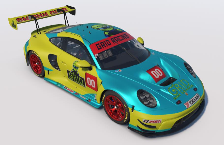 Preview of Porsche 992r GT3 GRID RACING TGA by Charlie Hamilton Jr