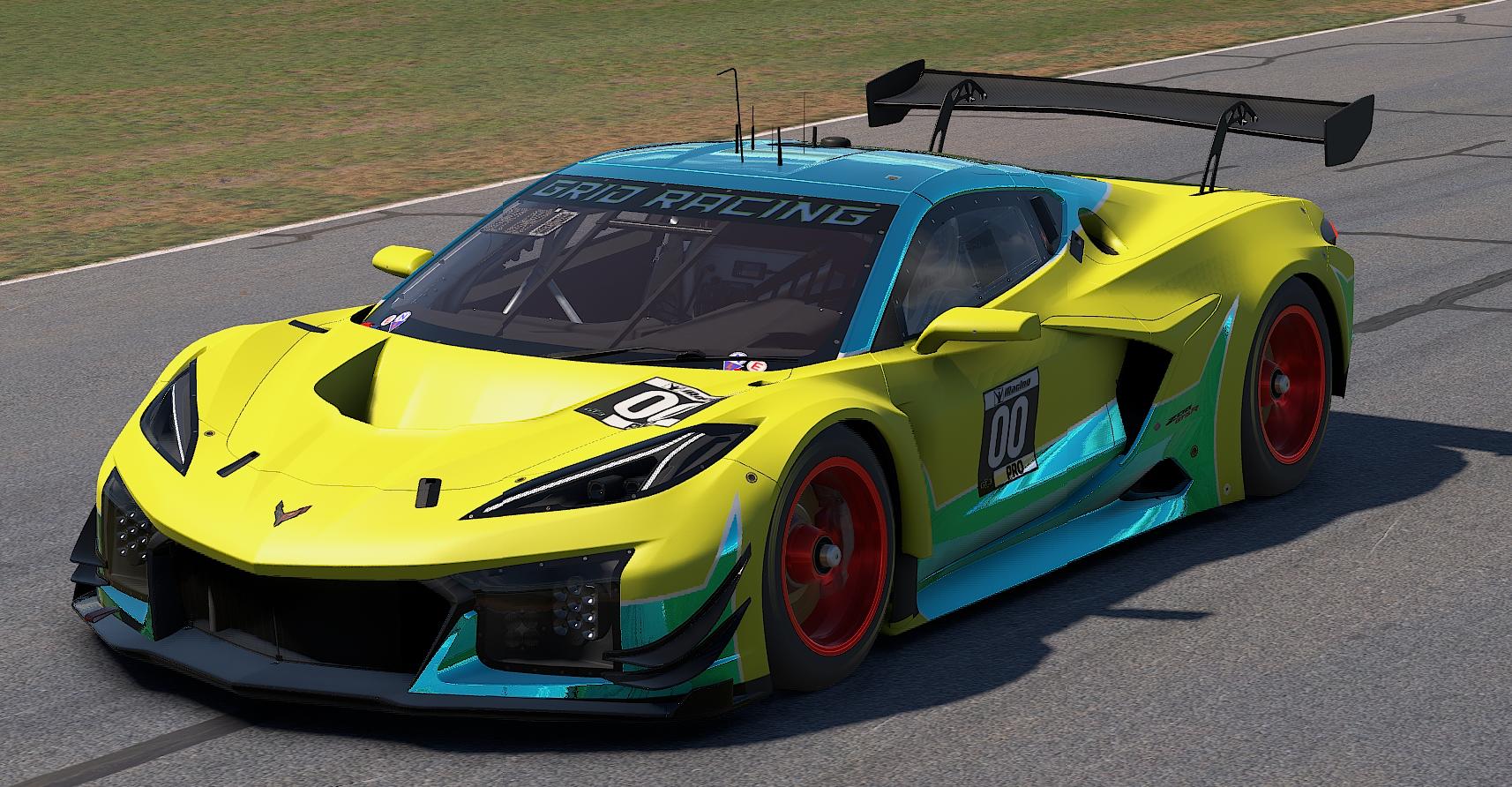 Preview of Grid Racing Chevrolet Corvette Z06 GT3 R TGA by Charlie Hamilton Jr