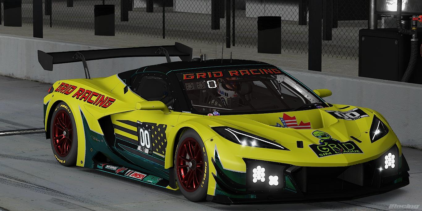 Preview of Grid Racing Chevrolet Corvette Z06 GT3 R TGA by Charlie Hamilton Jr