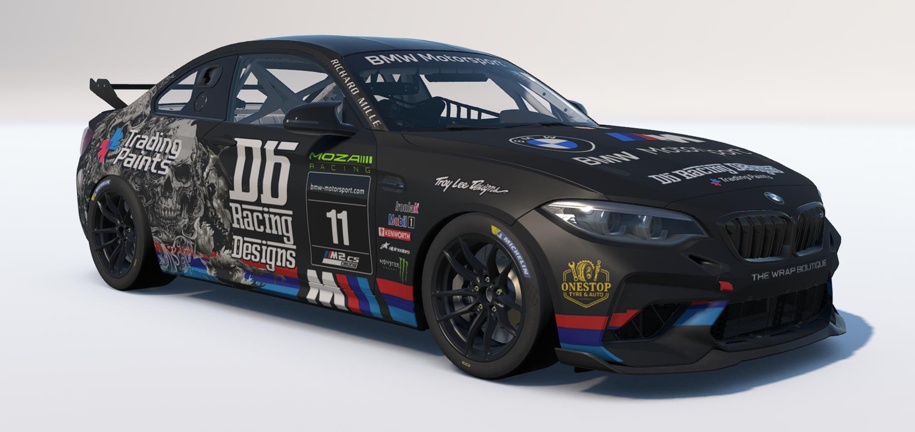 Preview of DB Racing Designs/BMW Motorsport/Trading Paints/Onestop Tyre & Auto BMW M2 CS Racing by Drew Bennedick