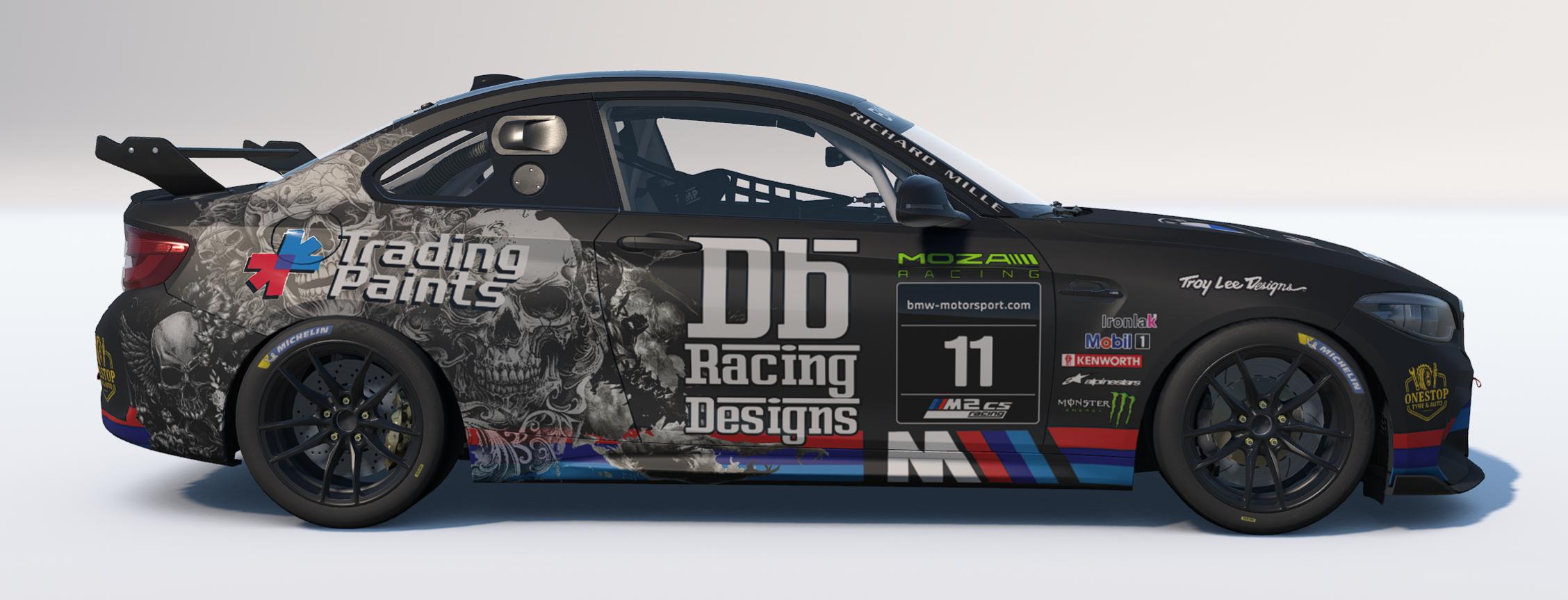 Preview of DB Racing Designs/BMW Motorsport/Trading Paints/Onestop Tyre & Auto BMW M2 CS Racing by Drew Bennedick
