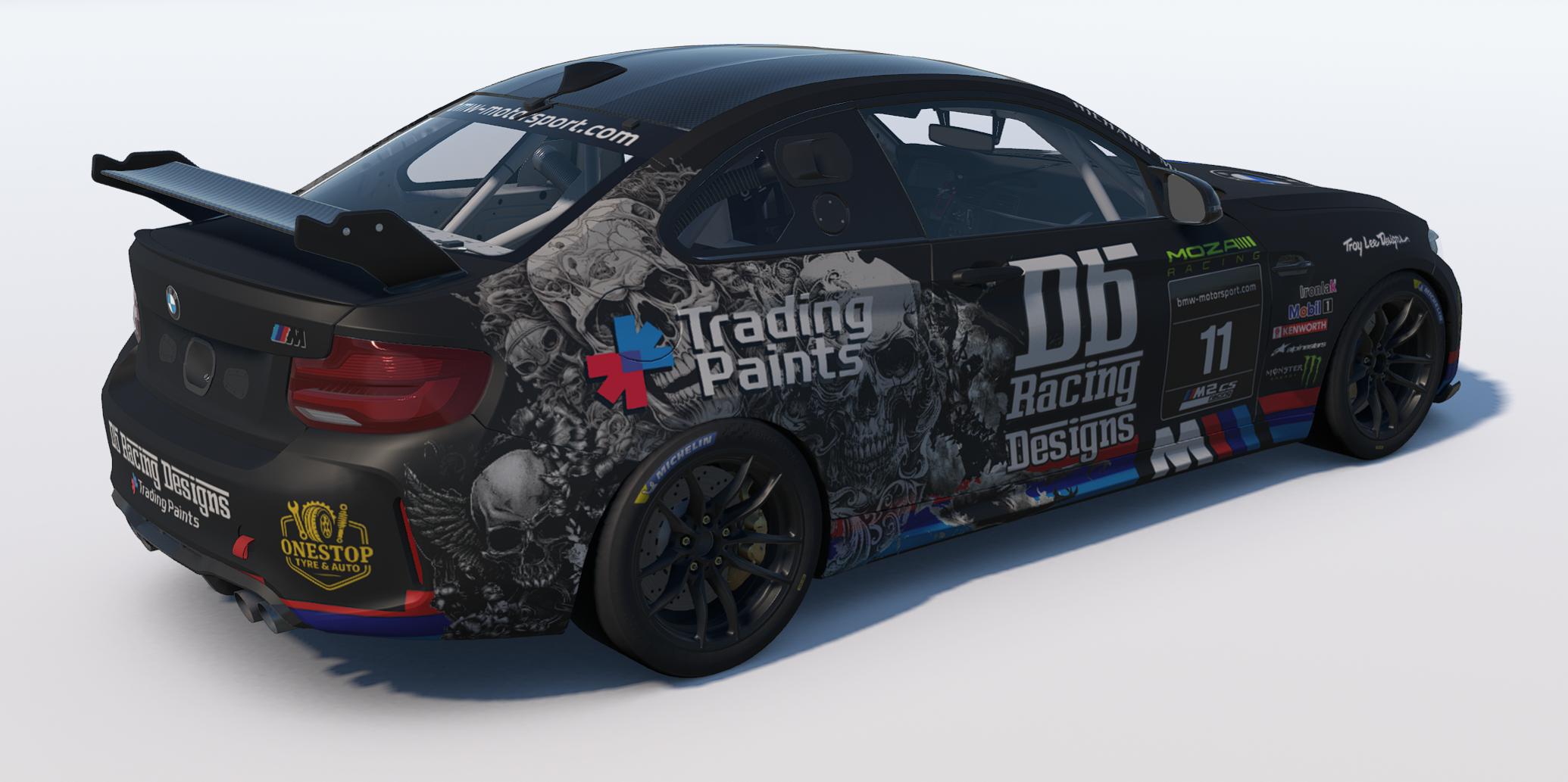 Preview of DB Racing Designs/BMW Motorsport/Trading Paints/Onestop Tyre & Auto BMW M2 CS Racing by Drew Bennedick