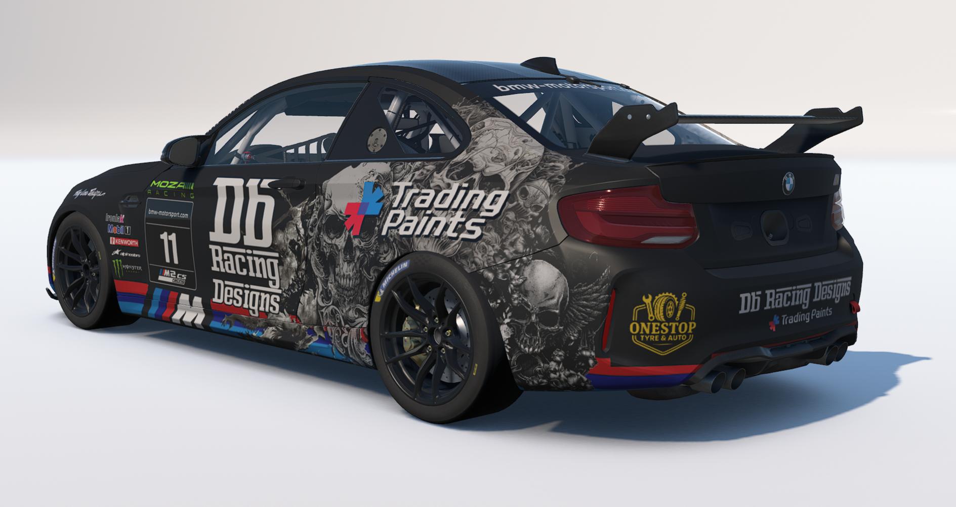 Preview of DB Racing Designs/BMW Motorsport/Trading Paints/Onestop Tyre & Auto BMW M2 CS Racing by Drew Bennedick