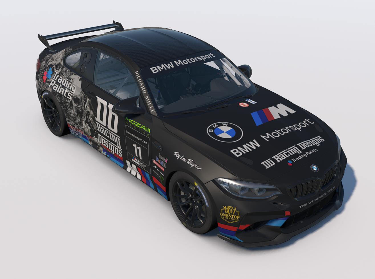 Preview of DB Racing Designs/BMW Motorsport/Trading Paints/Onestop Tyre & Auto BMW M2 CS Racing by Drew Bennedick