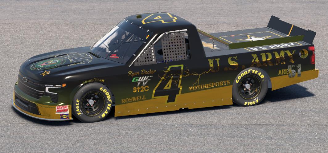 Preview of ARMY Silverado Truck for Ryan Decker by Bud C S.