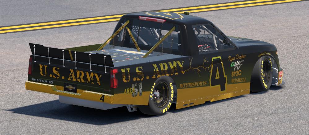 Preview of ARMY Silverado Truck for Ryan Decker by Bud C S.