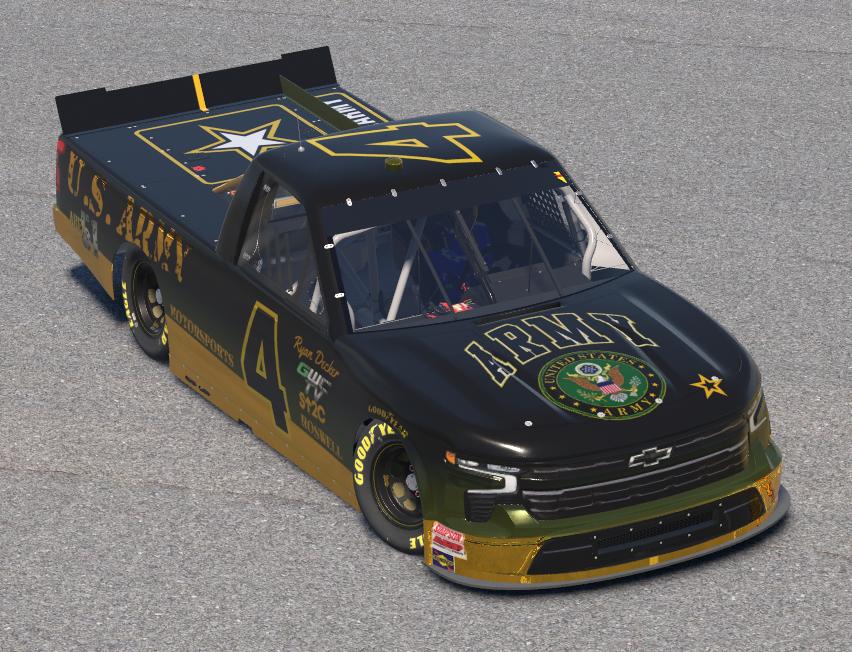 Preview of ARMY Silverado Truck for Ryan Decker by Bud C S.