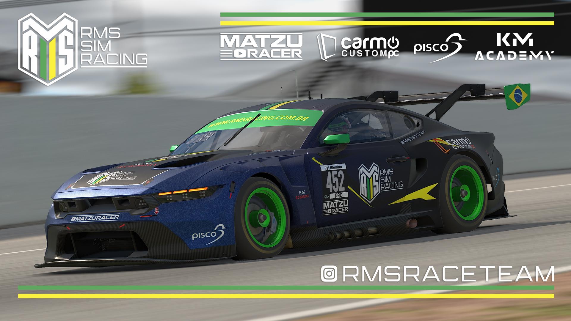 Rms Racing Steve RMS RACE TEAM - 2026-T1 - (ENDURANCE 02) by Rodrigo M. - Trading Paints