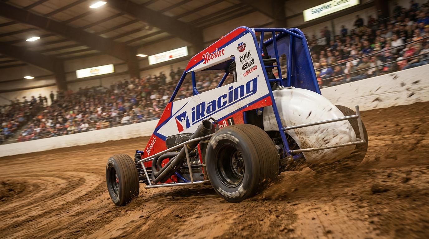 Preview of iRacing Dirt Midget v2C 2026 TP by Doyle Lowrance