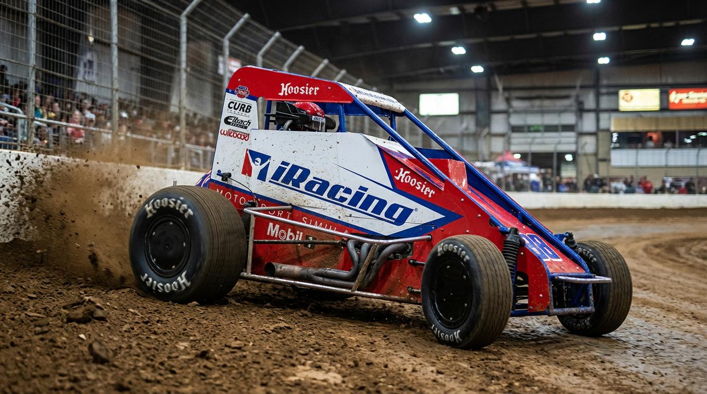 Preview of iRacing Dirt Midget v2C 2026 TP by Doyle Lowrance