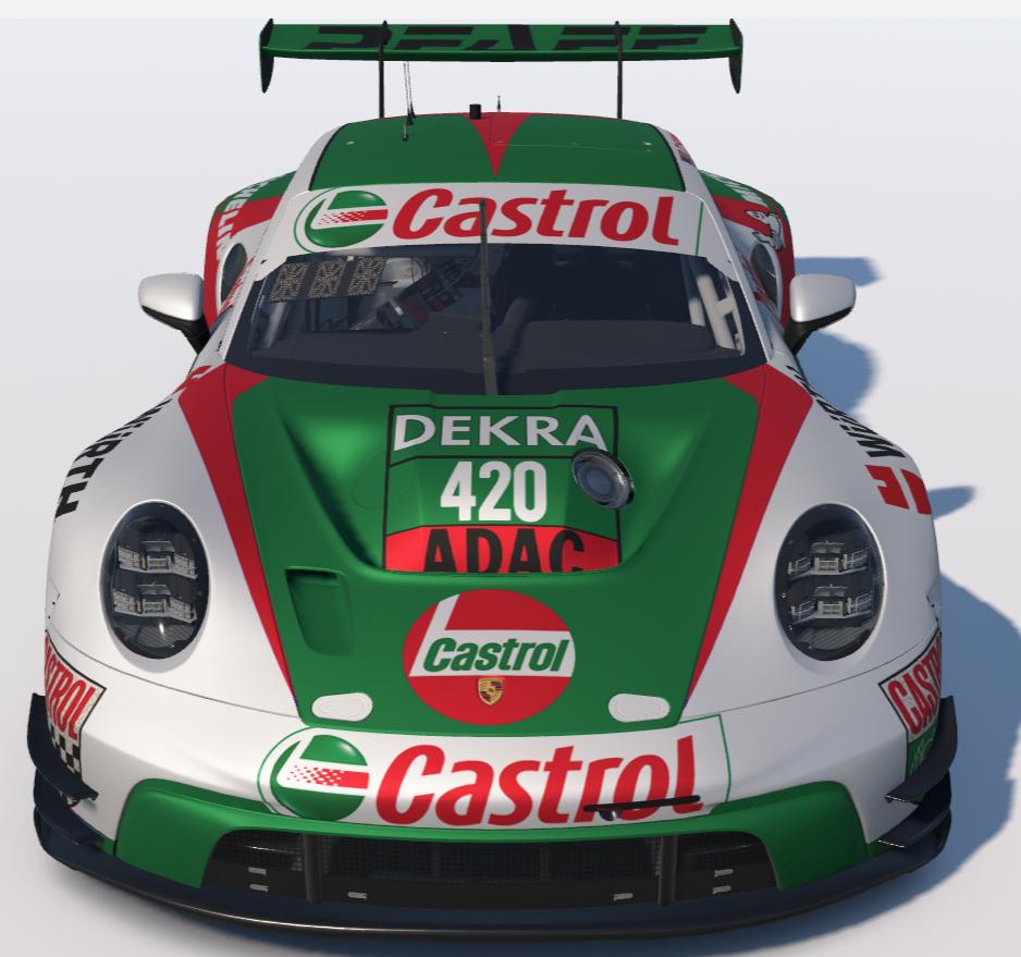 Preview of Castrol Racing Porsche 992r GT3  by Todd Schwarz