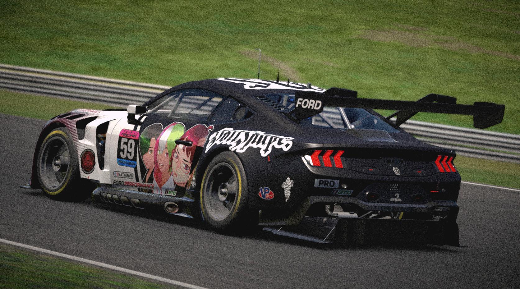 Preview of DOLLSHAPE x Kasane Teto Mustang GT3 by Stryxnine P.