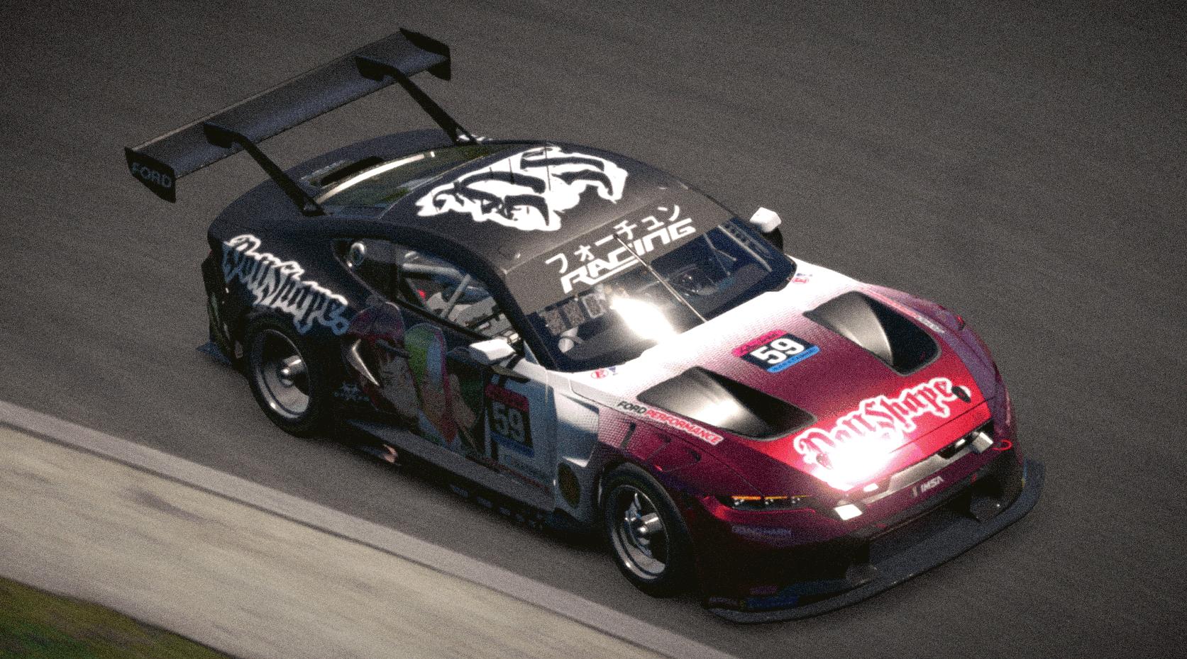 Preview of DOLLSHAPE x Kasane Teto Mustang GT3 by Stryxnine P.