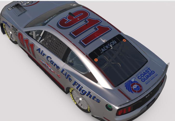 Preview of Ford Mustang Nextgen life flight by Cecil J.