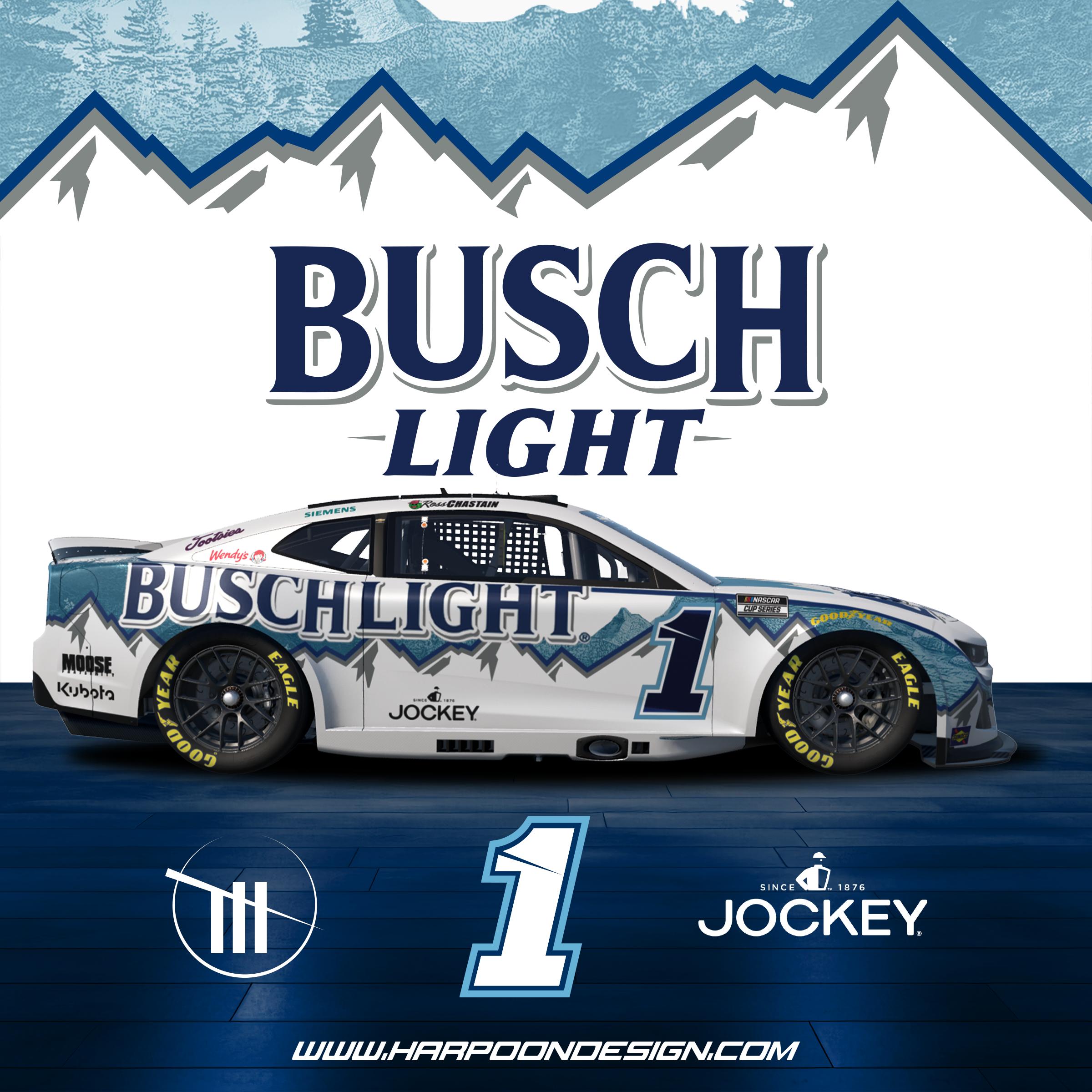 Preview of 2026 Ross Chastain Busch Light Chevrolet Nextgen No Num by Brantley Roden