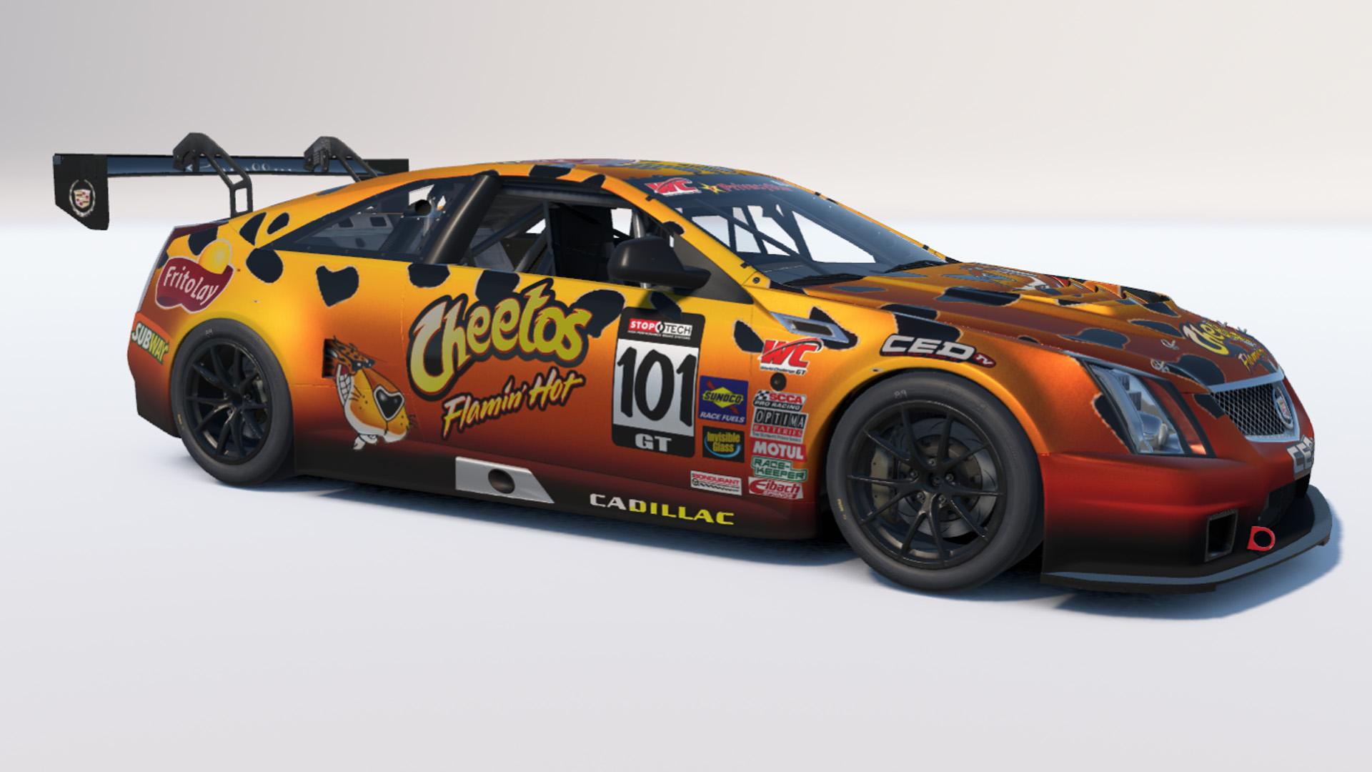 Preview of 2026 Re-imagined Cheetos Flaming Hot CTS-V R (Black Edition) by Marshall W.