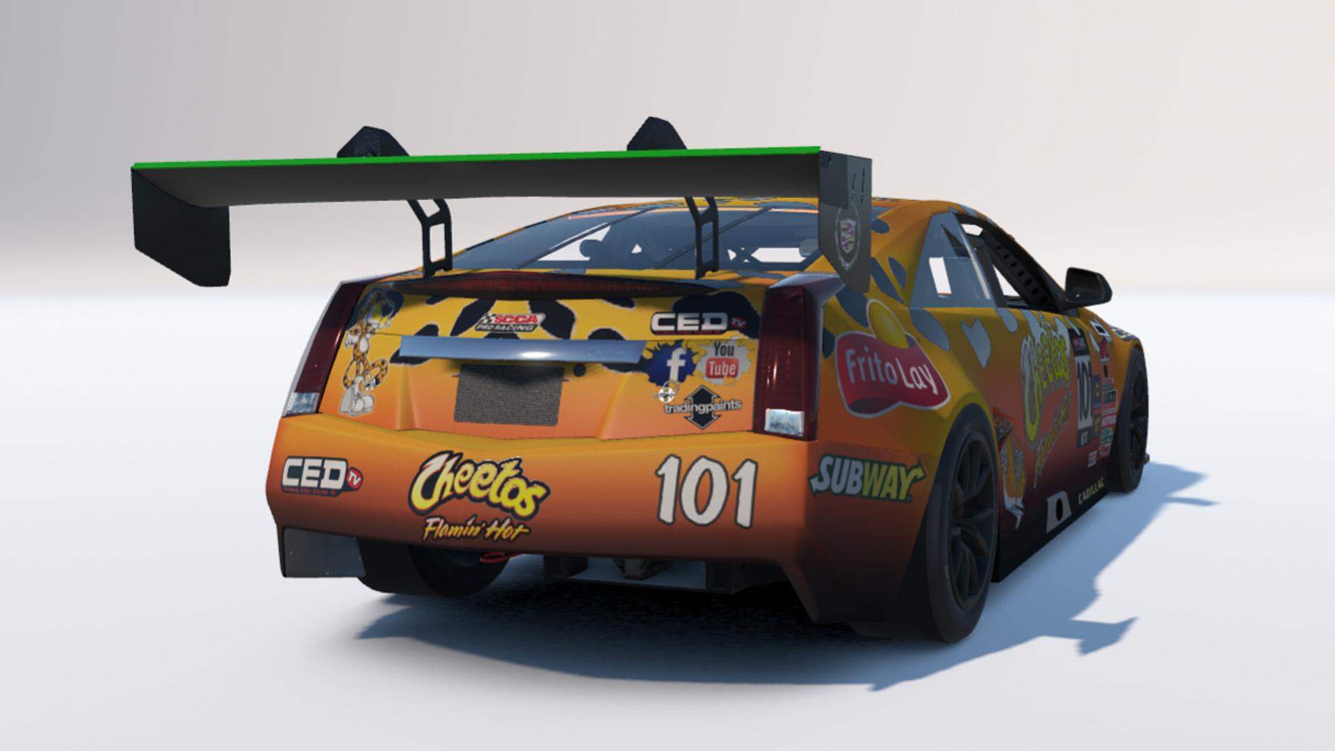 Preview of 2026 Re-imagined Cheetos Flaming Hot CTS-V R (Black Edition) by Marshall W.