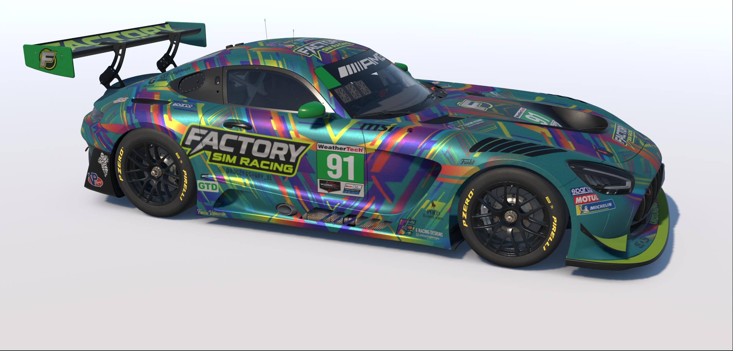 Preview of 2026 Race Factory "Furia Vibrante" Mercedes AMG GT3 W/ Spec Map by Rob Evans