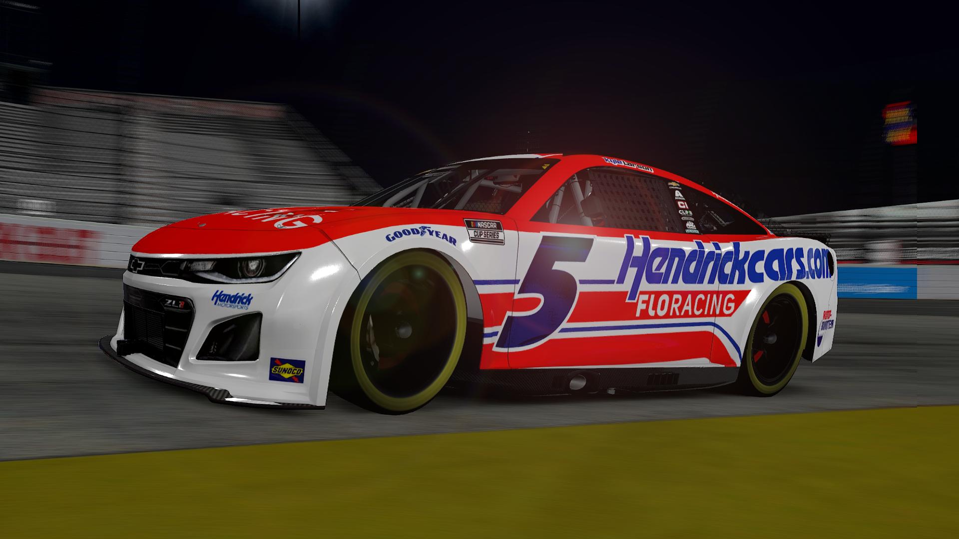 Preview of Fictional 2026 Kyle Larson Flo Racing/HendrickCars Camaro by Jordan Davis-Flint