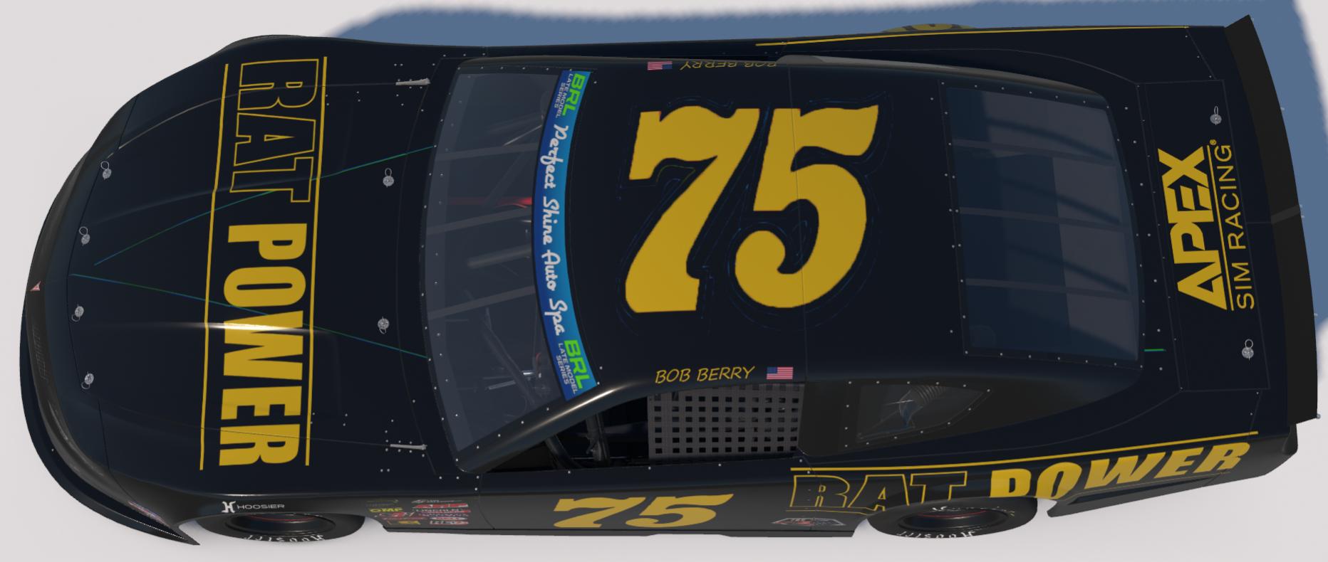 Preview of RAT POWER Trans Am Late Model - Bob Berry #75 by Marshall Crocker Jr