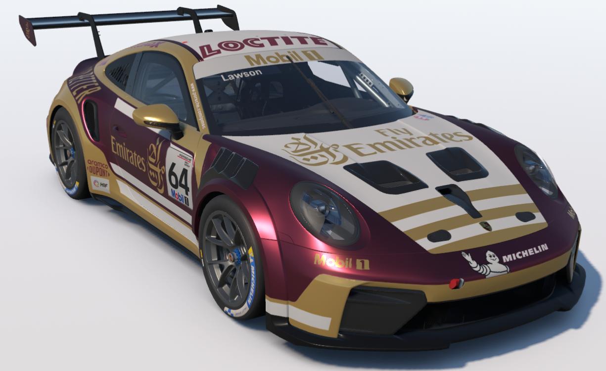 Preview of Fly Emirates Porsche 911 Cup (992.2) by Ronald Lawson2