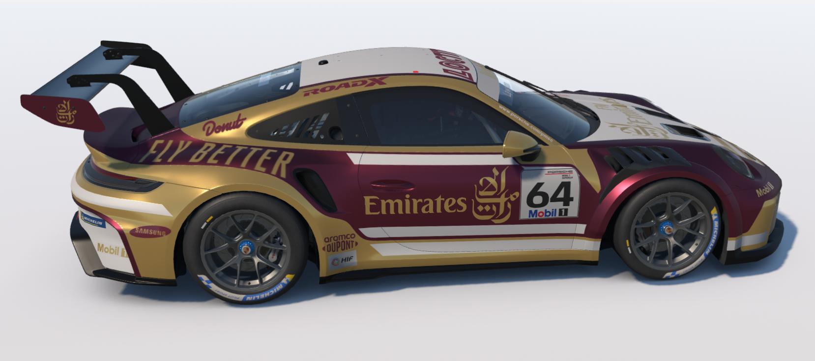 Preview of Fly Emirates Porsche 911 Cup (992.2) by Ronald Lawson2