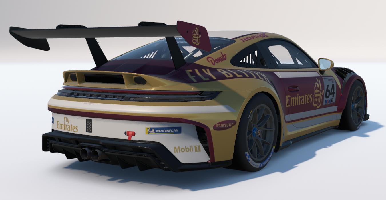 Preview of Fly Emirates Porsche 911 Cup (992.2) by Ronald Lawson2