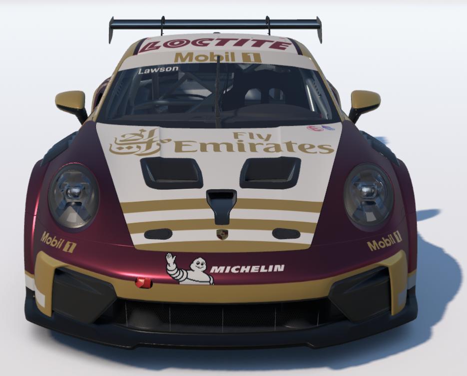 Preview of Fly Emirates Porsche 911 Cup (992.2) by Ronald Lawson2