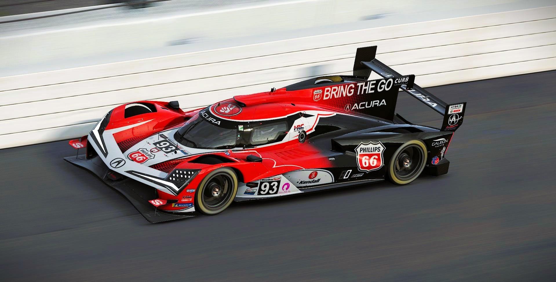 Preview of Meyer Shank Racing #93 Acura ARX-06 2026 IMSA Livery by Samuel J Ball