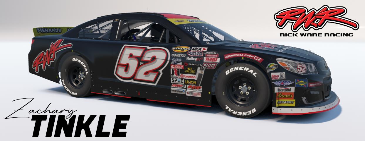 Preview of Rick Ware Racing #52 Concept ARCA Chevy by Zachary Tinkle