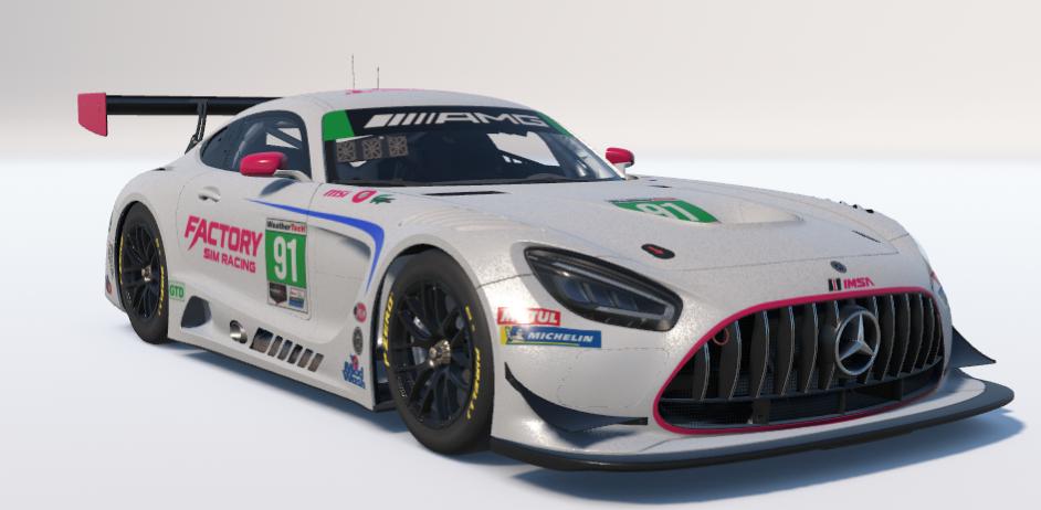 Preview of Factory Mercedes IMSA - White Glitterpaint by Jordyn P.